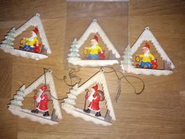 Vintage West Germany Christbaumschmuck um 1950