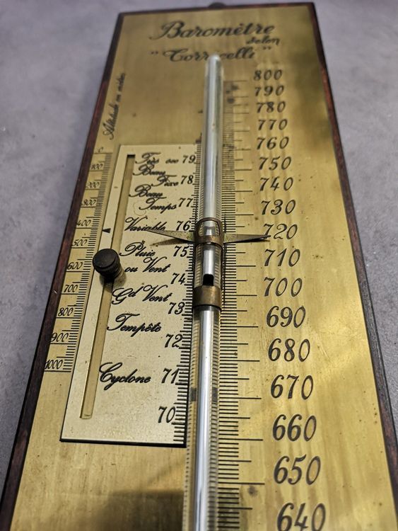 Torricelli Quecksilberbarometer