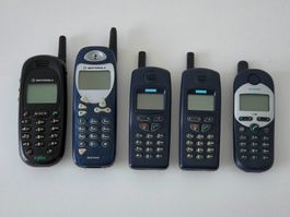 Alte Handys Motorola Siemens Konvolut guter Zustand