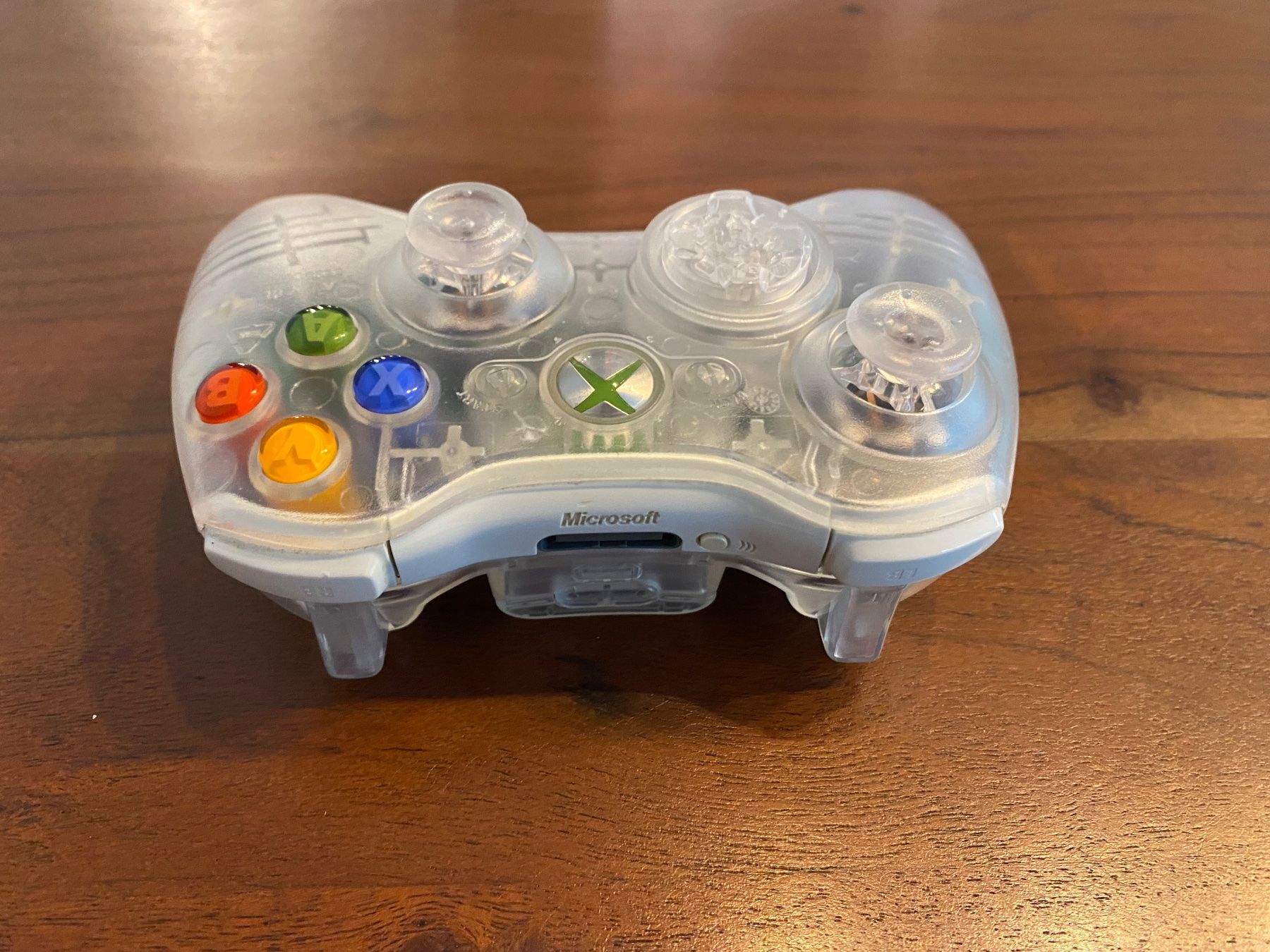 Controller: Xbox 360 Controller Transparent (Re-Shelled) – Usato da Thunstetten venduto da Virus_33 2