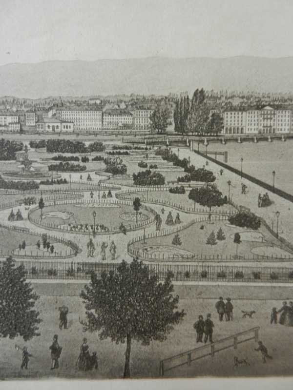 Incisioni: Genève Genf Stahlstich – Usato da Risch venduto da Rischli15 4