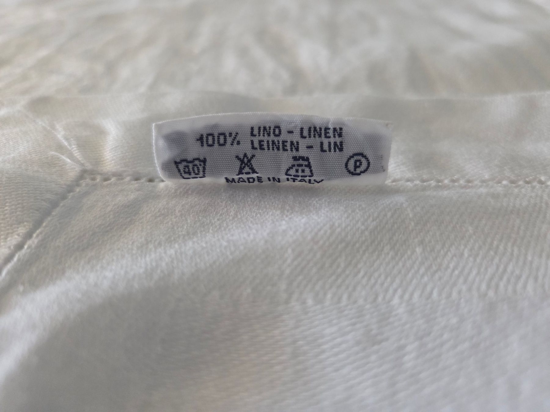 Altra biancheria da tavola: Weisses Leinentischtuch 234 x 138 cm – Usato da Oberrieden venduto da Smart570 5
