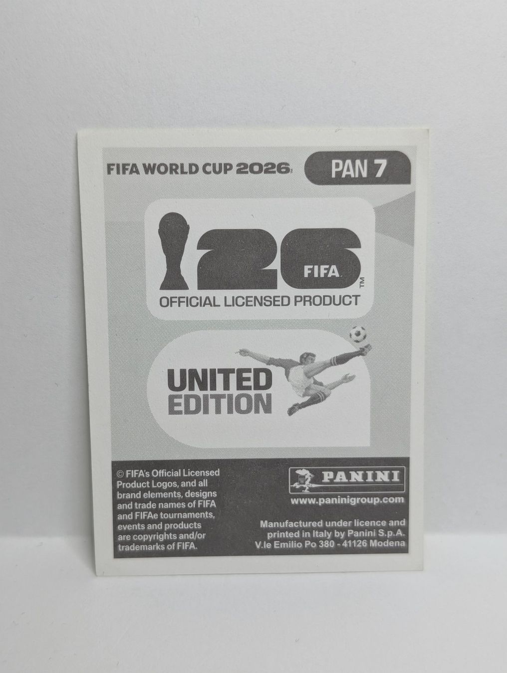 Panini Carte collezionabili: Panini WM 2026 - PAN 7 - Eric DAVIS PANAMA – Nuovo (secondo la descrizione) da Founex venduto da amel89 1