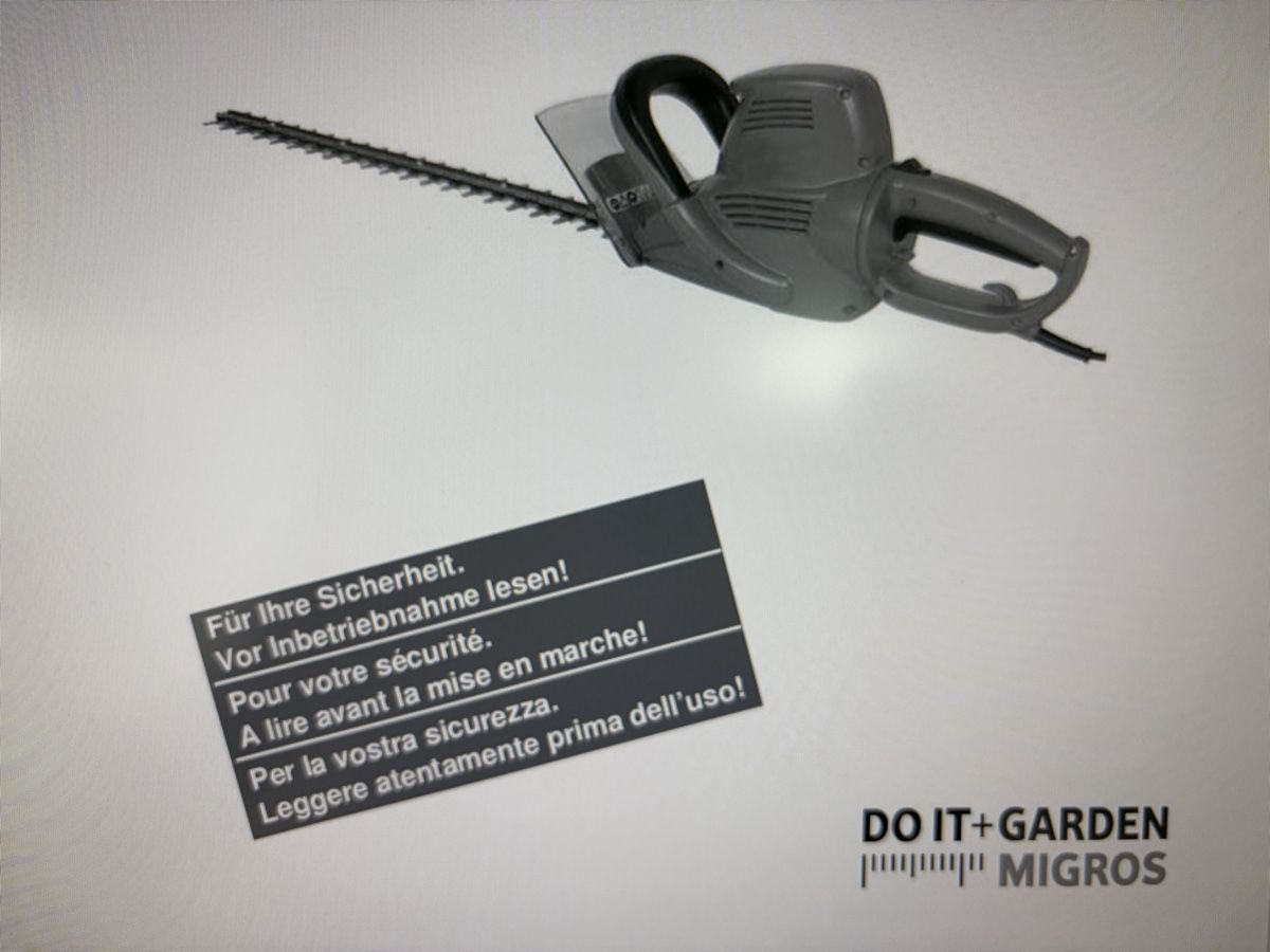 Alle Maschinen: Heckenschere / Elektro / HS 600 Profi Line – Gebraucht aus Winterthur von YavuzCelik