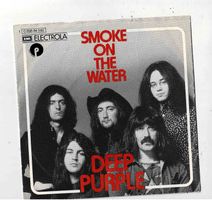 Deep Purple Smoke on The water  P label