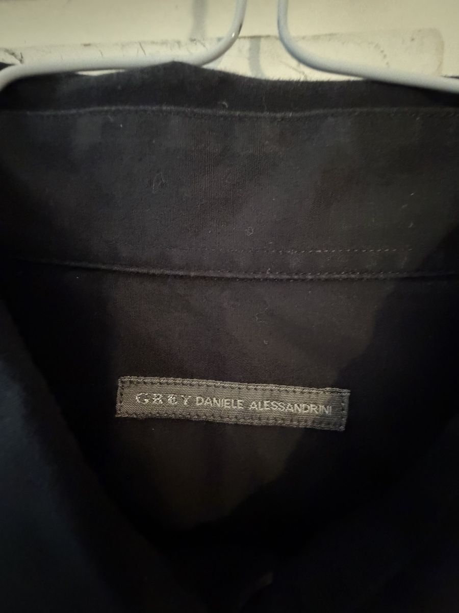 Camicie: Camicia uomo GREY D. ALESSANDRINI nera tg 16 1/2 usata – Usato da Lugano venduto da can_xdd8 3