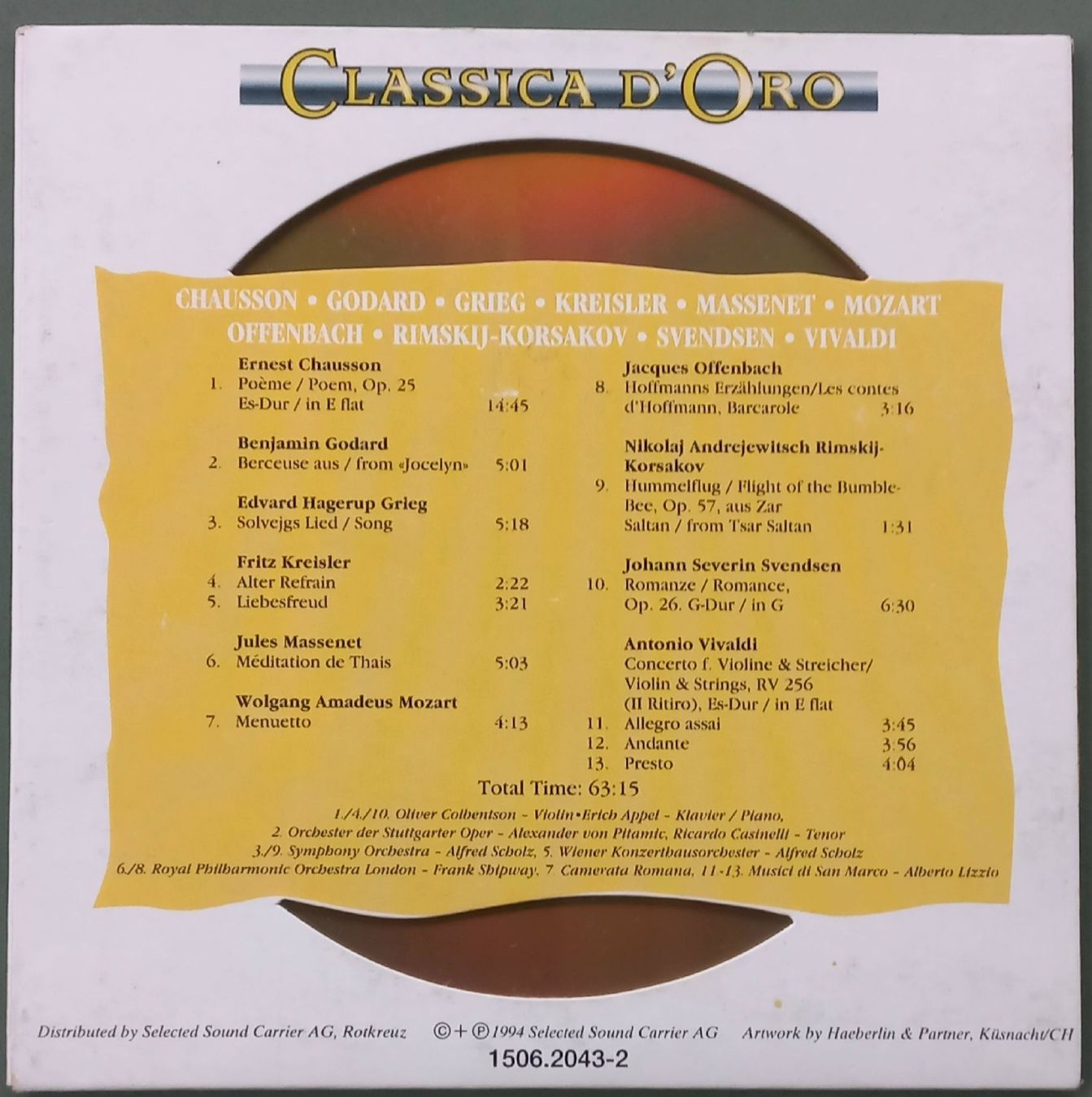 CDs: CD - Beliebte Klassische Miniaturen – D'occasion à Niederuzwil par lubimaja 1