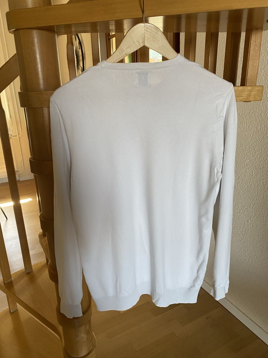 Zara Maglioni & Felpe: Pull col rond ZARA blanc taille M – Usato da Aigle venduto da Celina28 1