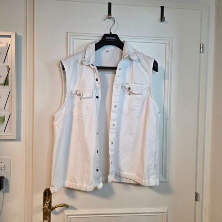 Vintage Jeansweste Linea DARA Gr. 48