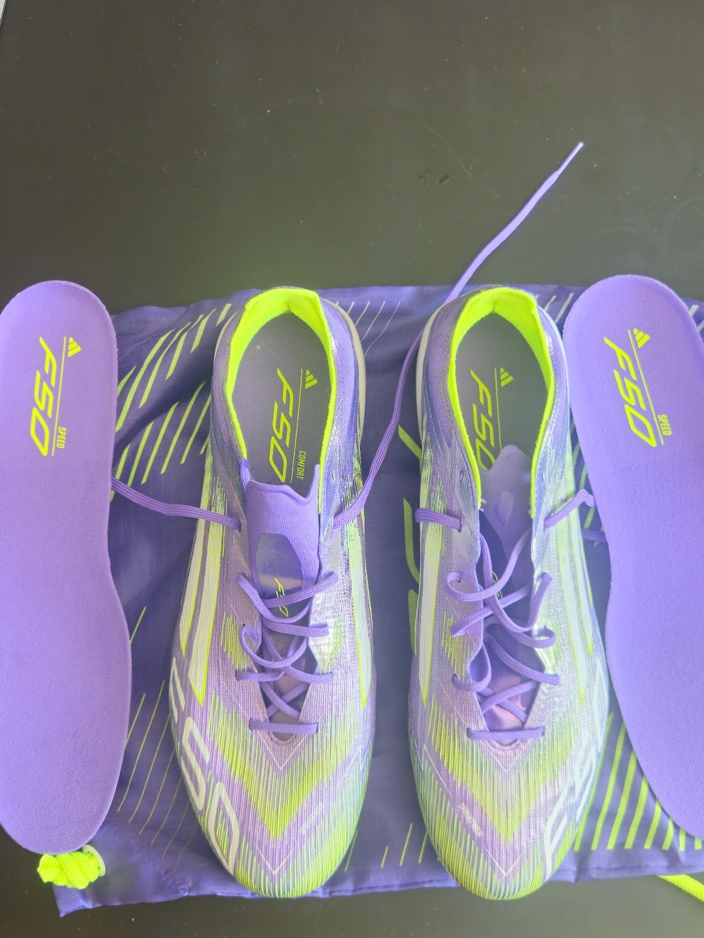 Adidas Scarpe da uomo: Adidas F50 Elite Purple Rush – Nuovo (secondo la descrizione) da Bern venduto da Michael-06