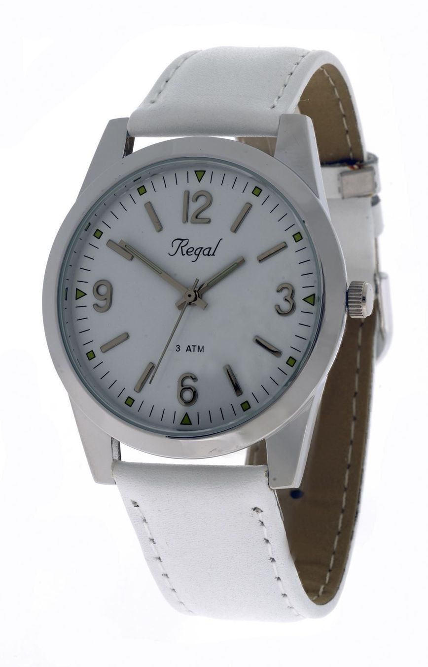 Uhren: Topmodische Regal Damenuhr weiss – Neu und originalverpackt aus Neerach von i-style24