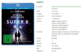 Super 8 (Bluray + DVD)