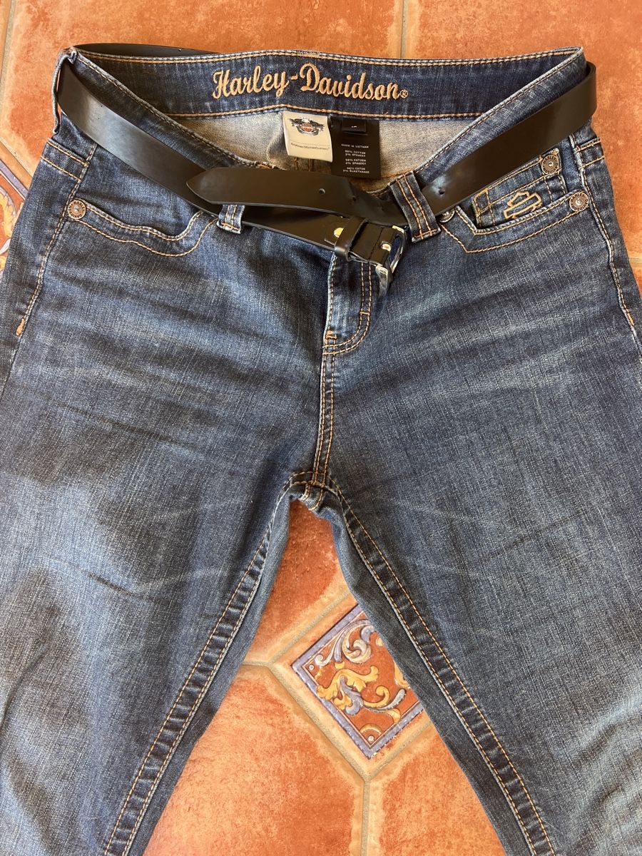 Harley-Davidson Pantaloni: Harley Davidson Damen Motorradhose 10 – Nuovo (secondo la descrizione) da Bonaduz venduto da Malves10 2