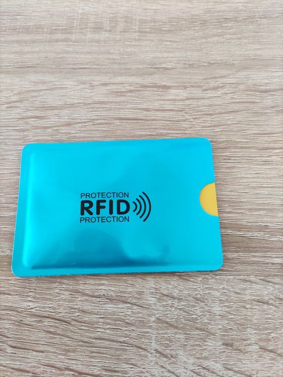 RFID Blocker NFC Karten Schutzhülle Kreditkarte Ba Produktbild-Vorschau 9
