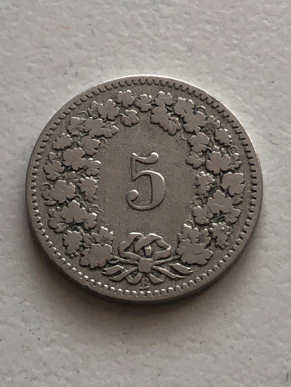 Tutti le monete: 5 Rp. 1883 – Usato da Schötz venduto da Odpa 1