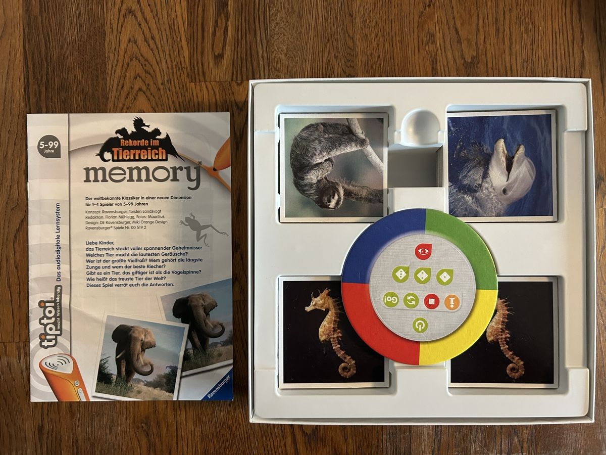 Tiptoi Giochi: Tiptoi tierreich memory Spiel – Usato da Wolhusen venduto da eve_m6cg 1