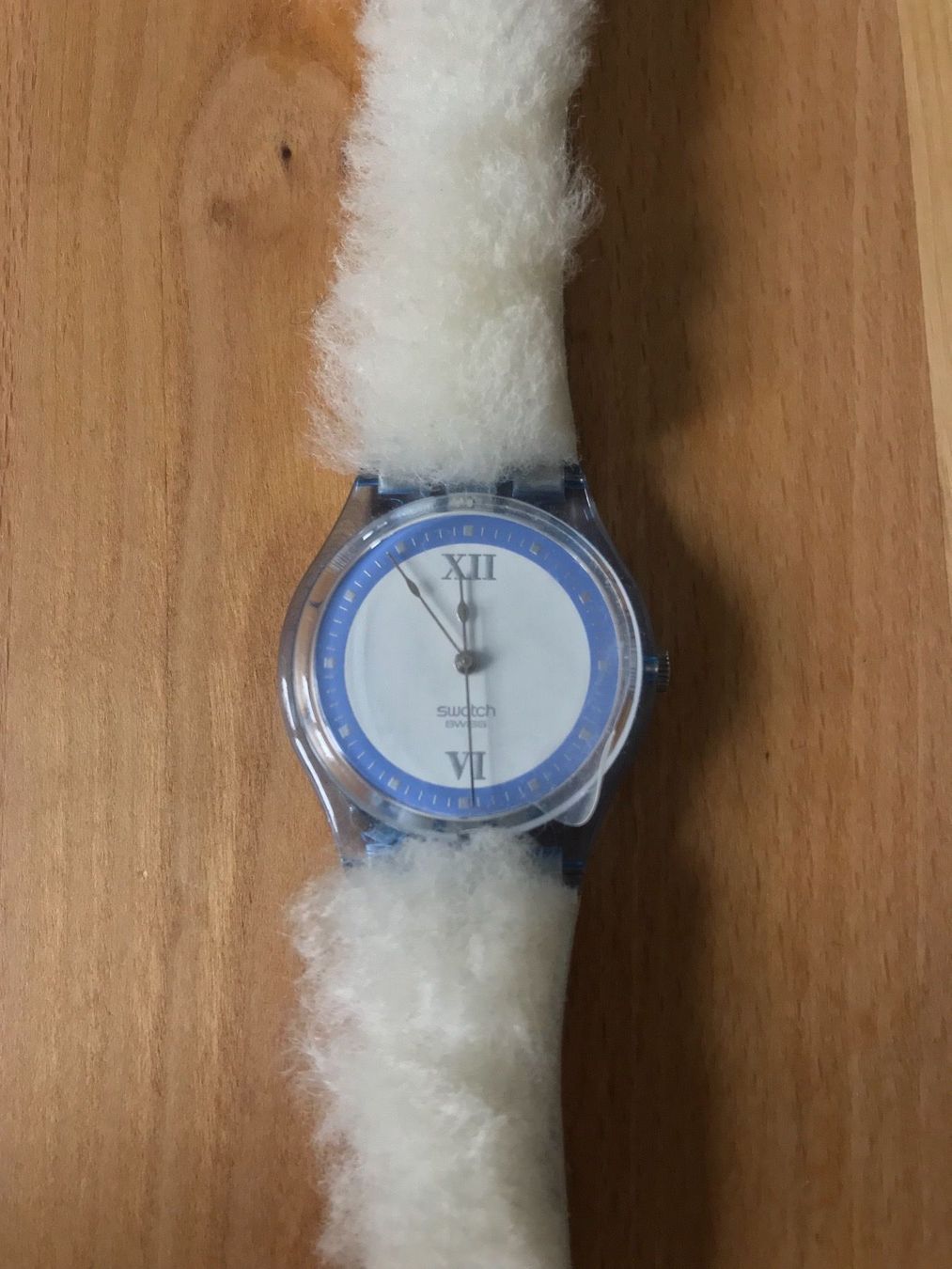 Swatch Orologi: SWATCH Uhr mit Fell – Nuovo (secondo la descrizione) da Neunkirch venduto da autoscooter57 1