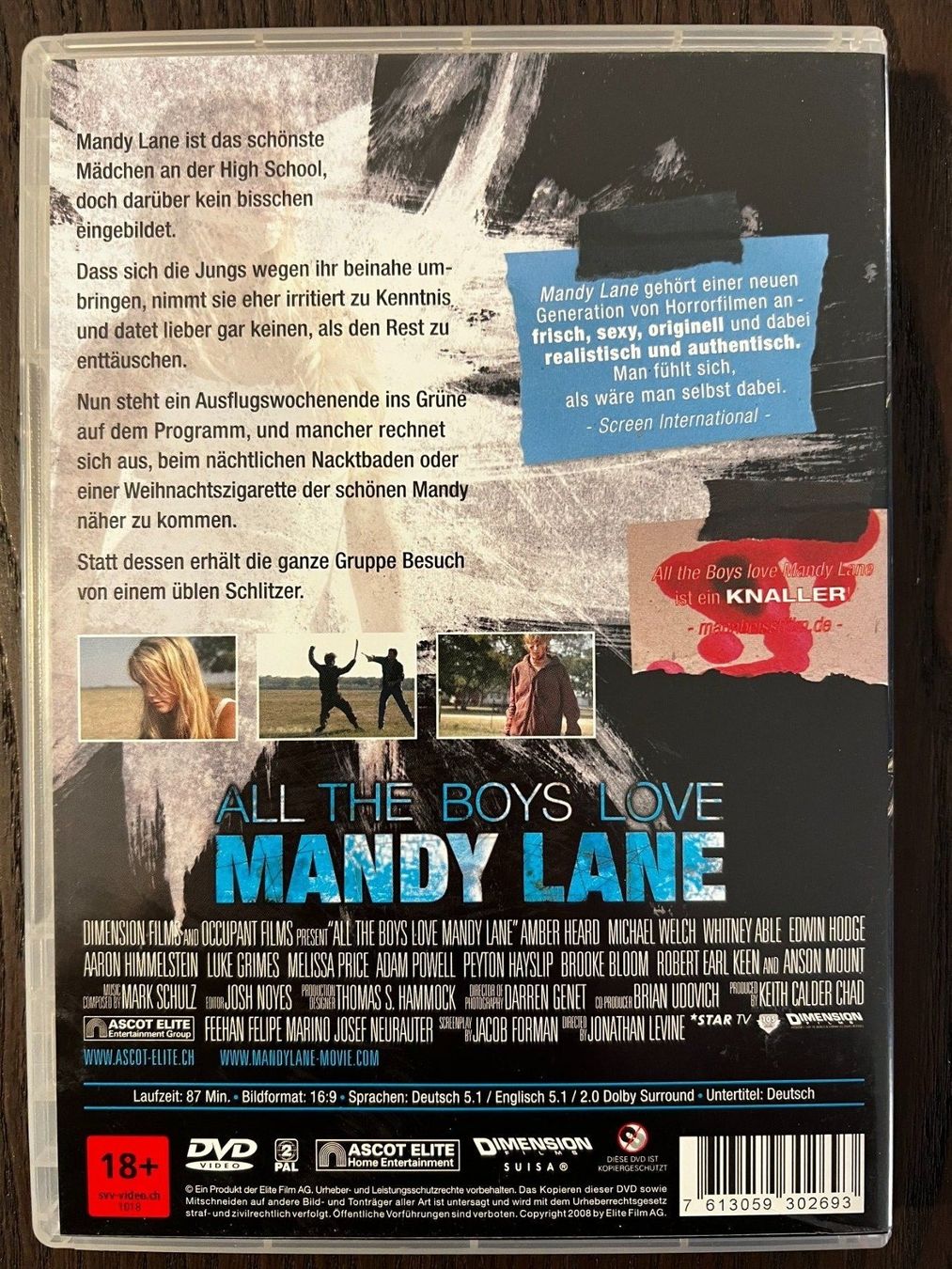 Alle DVDs: All the Boys Love Mandy Lane – Gebraucht aus Zürich von FilmFreunde 1