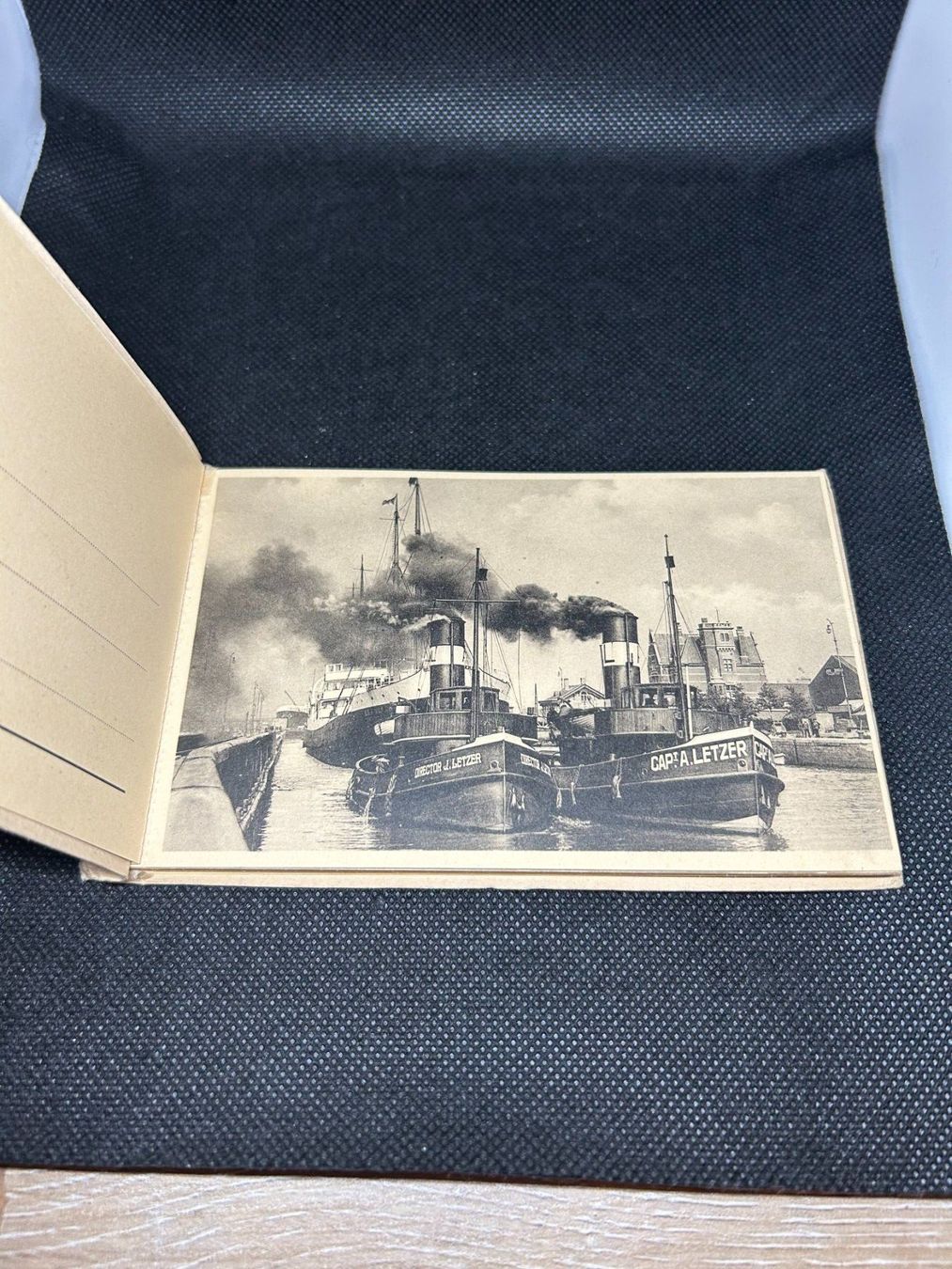 Cartoline postali: Vintage Poskarten Hafen Antwerp – Usato da Lausanne venduto da Weber1007 3