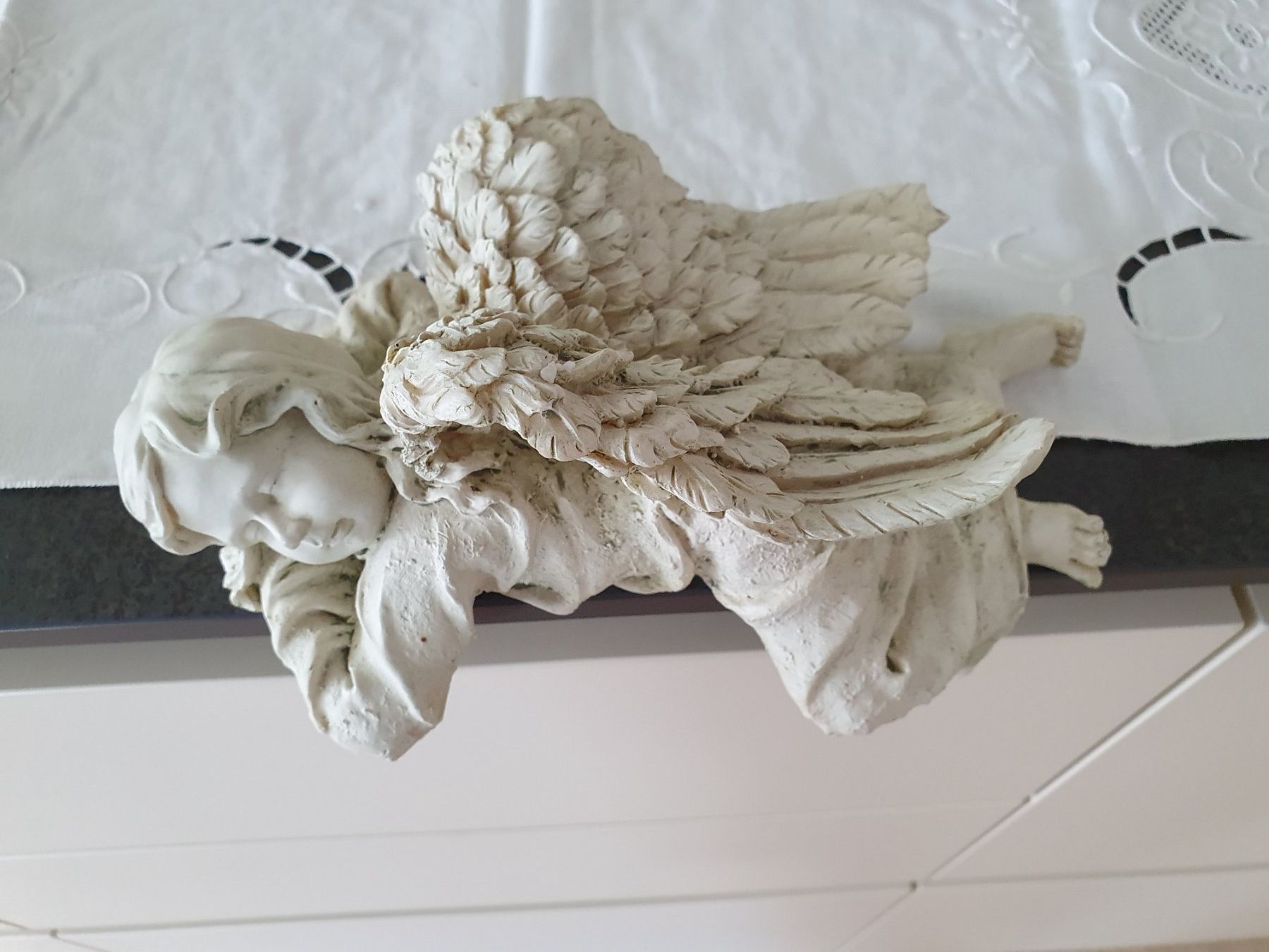 Figuren: Kantenengel - liegend - wunderbar – Gebraucht aus Reinach von 3Guggerli 3