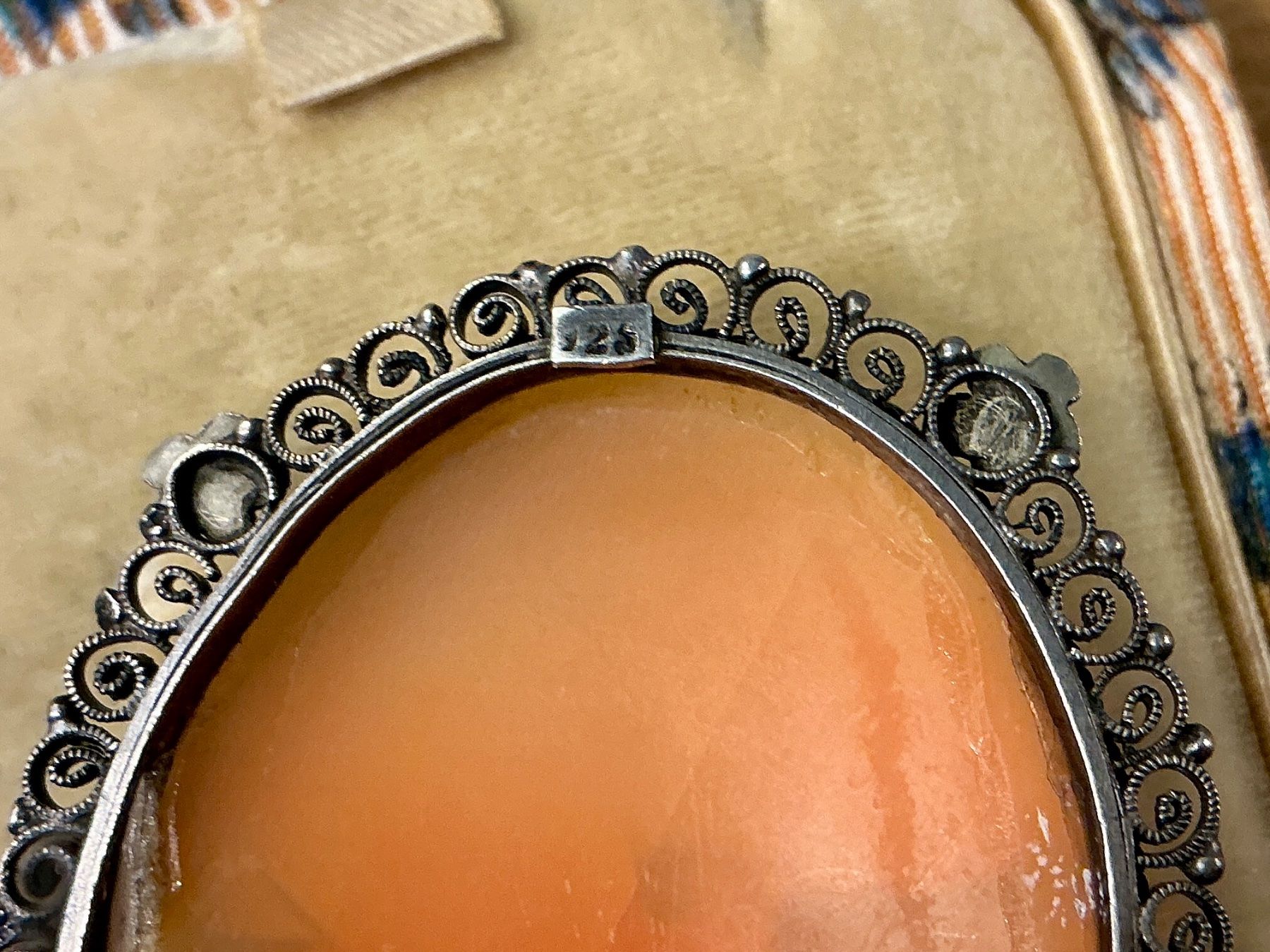 Spille & Fermagli: JUGENDSTIL BROSCHE GEMME STERLING 925 UM 1900 – Usato da Biglen venduto da Limarkt 5