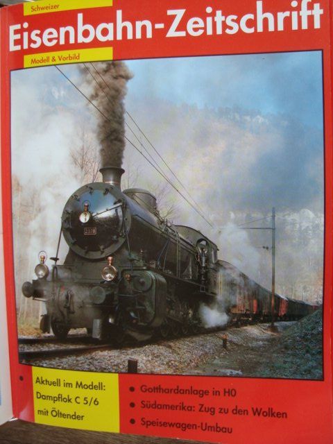 Riviste & Magazine: Eisenbahn Zeitschrift modell + vorbild, 4/5-90 – Usato da Thun venduto da Abigboss