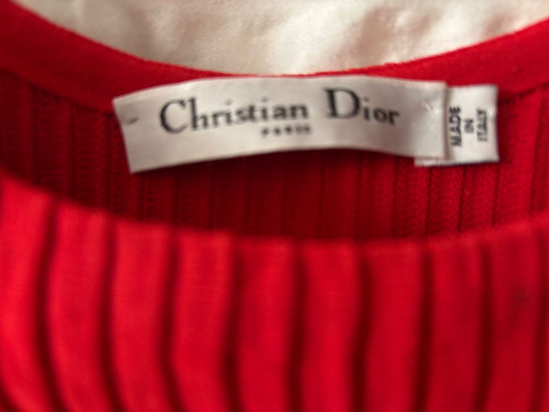 Dior Vestiti: DIOR ärmelloses, sehr elastisches Kleid 34 – Usato da Herrliberg venduto da mayfi 8
