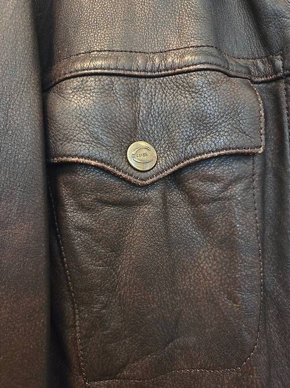 Roberto Cavalli Giacche: Just Cavalli Lederjacke, Grösse 50, 100% Leder – Usato da Sennhof venduto da msalvati 4