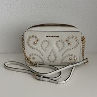 Michael Kors Jet Set Camera Bag mit Paisley-Nietenverzierung