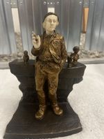 Bronze Figur "Der Künstler" signiert, Sammlerstück!