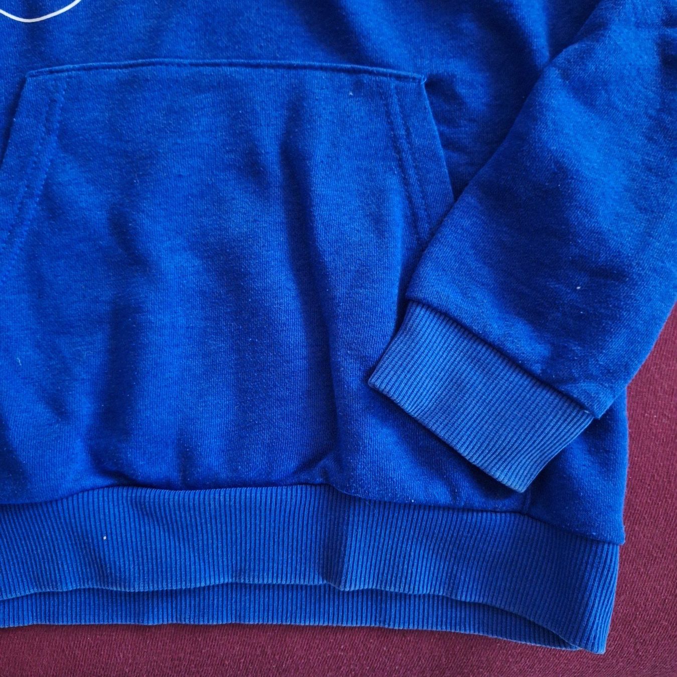 Adidas Maglioni & Felpe: Adidas Kapuzenpullover blau Logo Print Gr.104 – Usato da Hettenschwil venduto da Schneuggi2 6