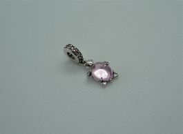 Charm zu Pandora "rosa Schildkröte" Silber 925