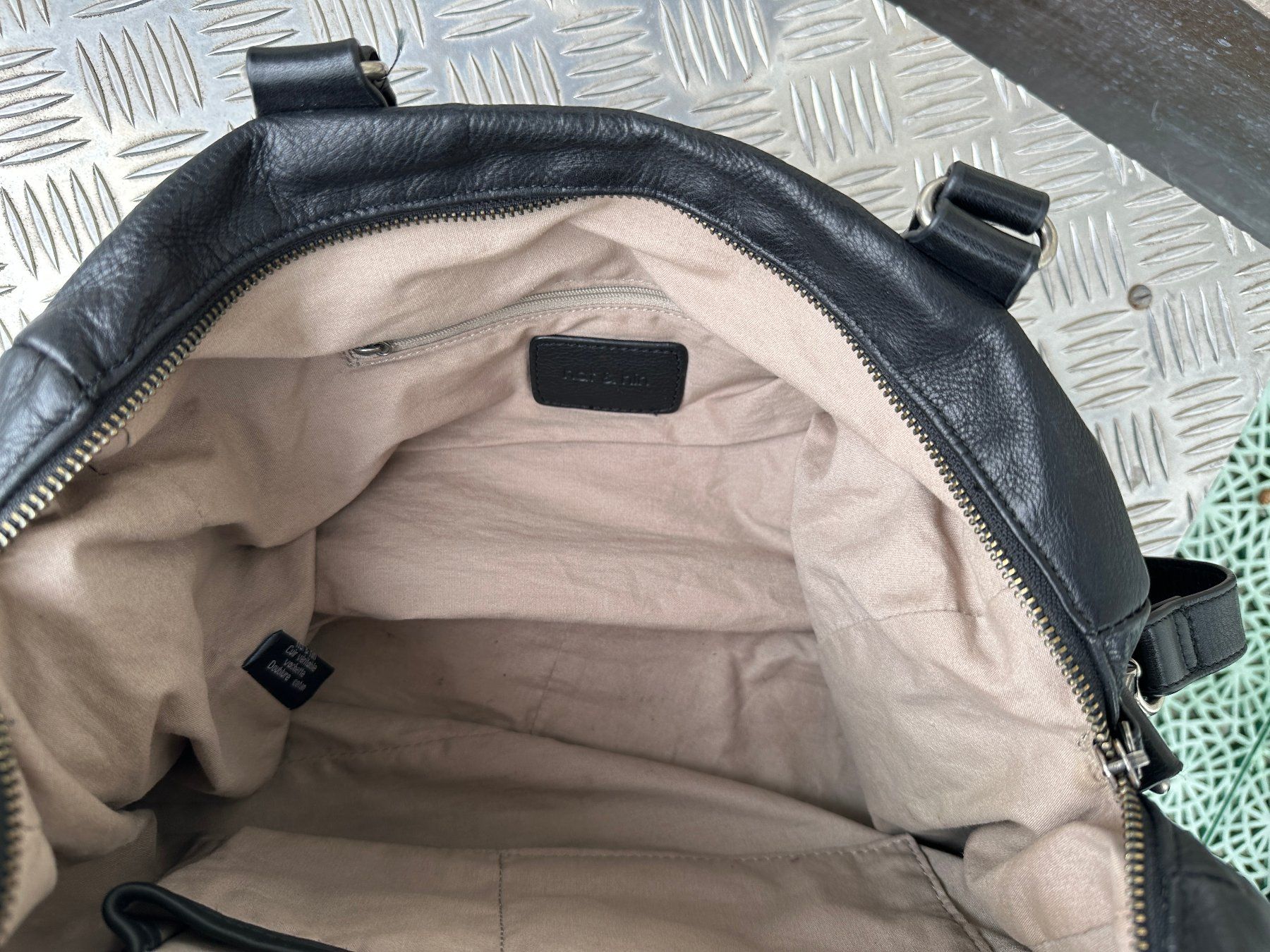 Nat & Nin Borse da donna: Nat & Nin Ledertasche Tasche schwarz echt Leder – Usato da Gümmenen venduto da FelizitasHermann 7