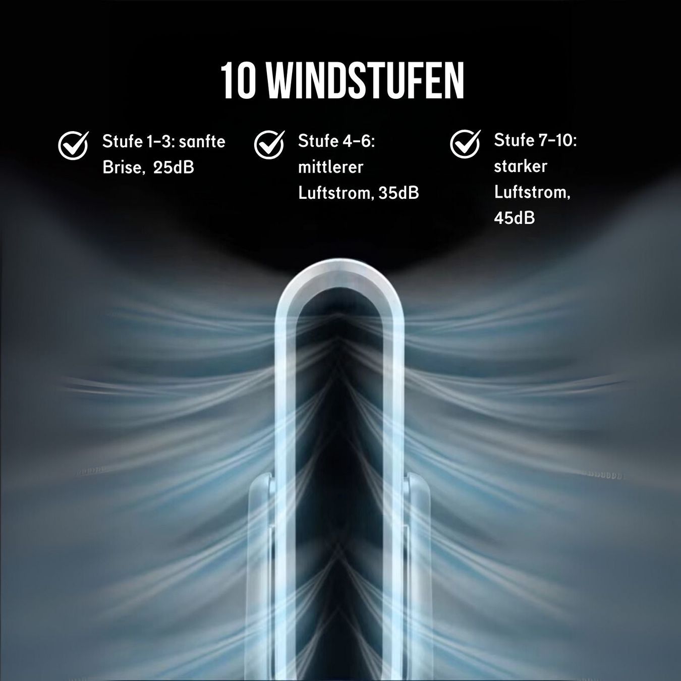 Ventilatori: Rotierender Turmventilator Standventilator Säulenventilator – Usato da Schneisingen venduto da puppenmaedchen 1