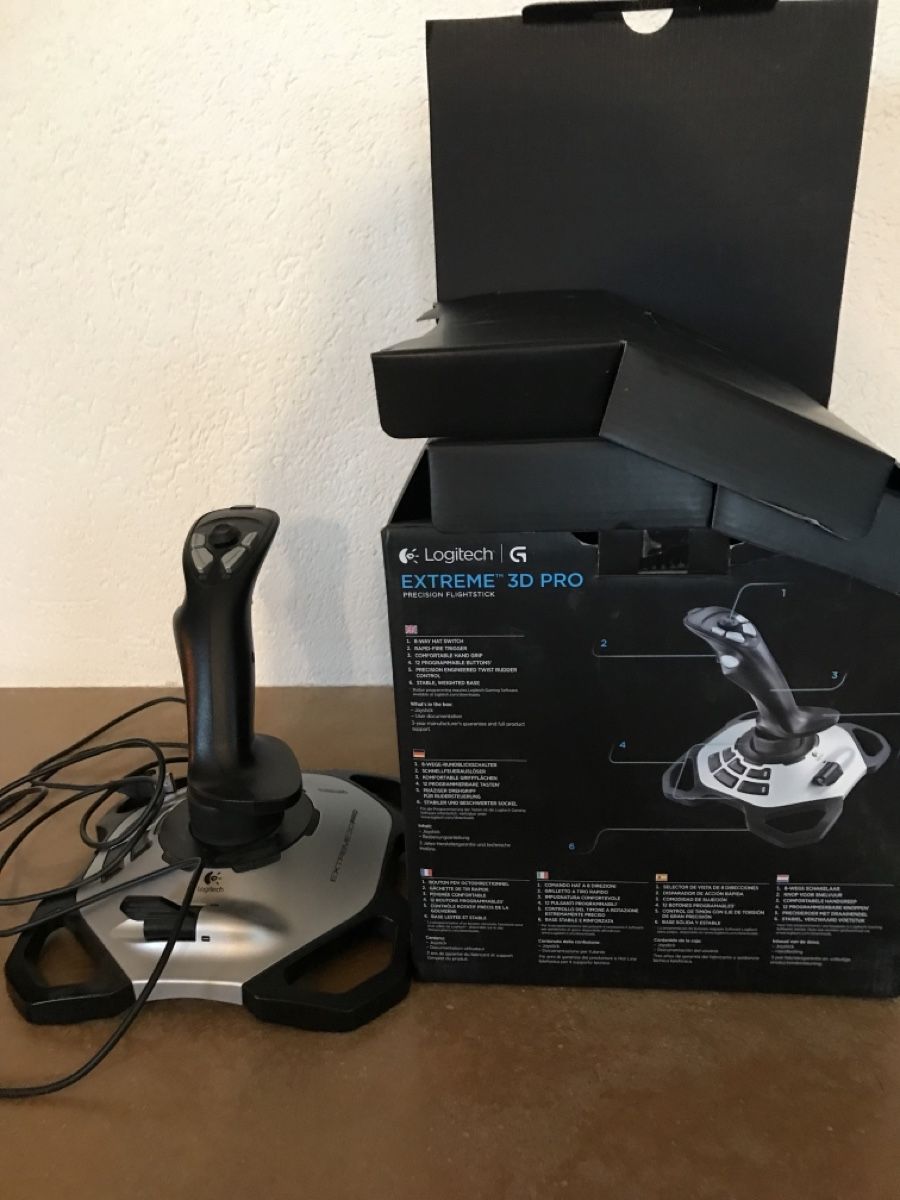 Logitech Controller: Logitech/G précision flighstick – Nuovo e nell'imballaggio originale da Montsevelier venduto da ber_88db