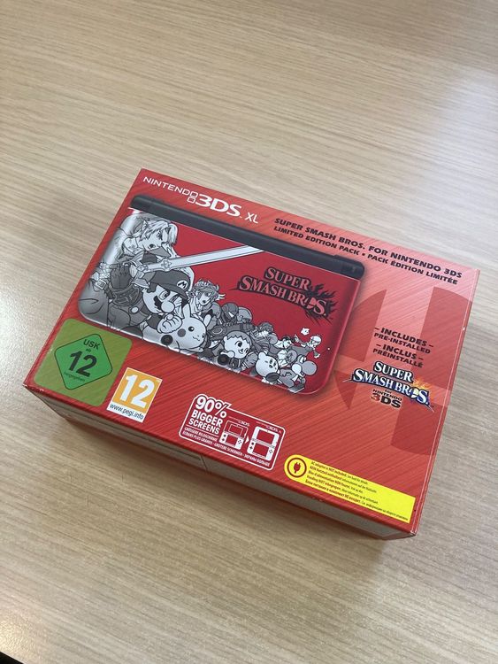 Nintendo 3DS XL Super Smash Bros. Limited Edition & OVP Kaufen auf