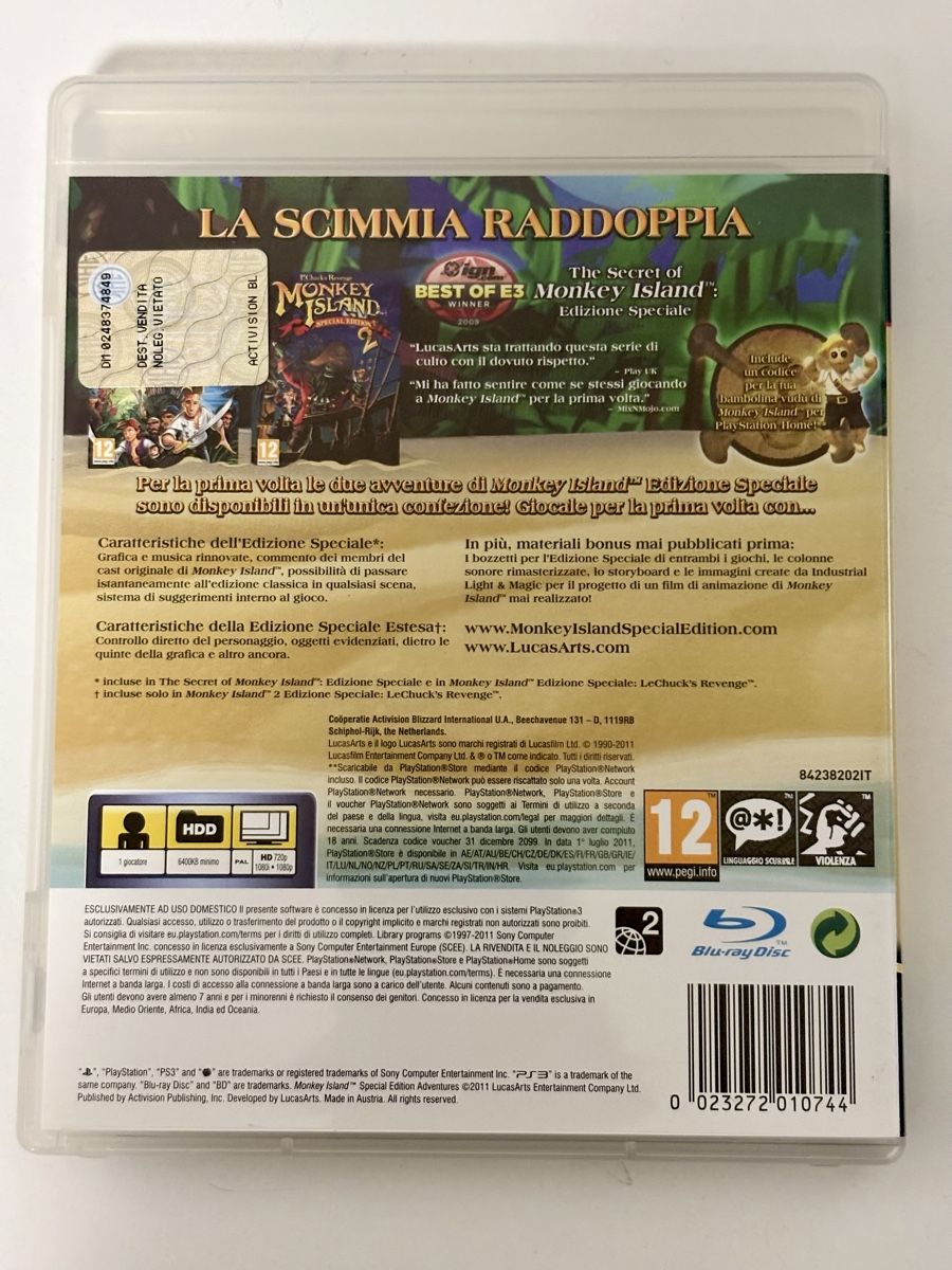Sony Spiele: Monkey island Special edition PS3 – Neu (gemäss Beschreibung) aus Zürich von Collecting-World 1
