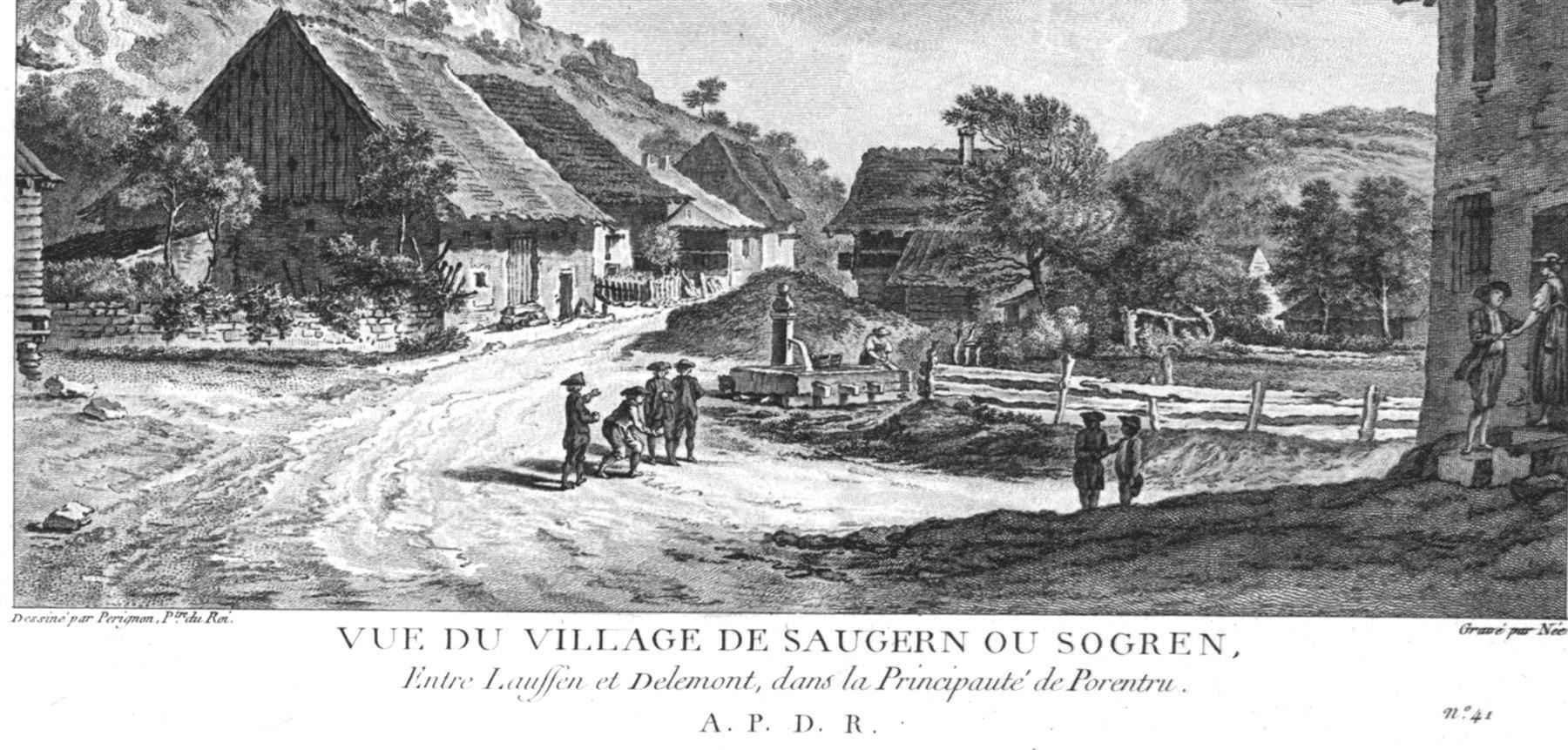 Incisioni: Soyhères Originalkupferstich 1780 – Usato da Rafz venduto da Helvet32 1