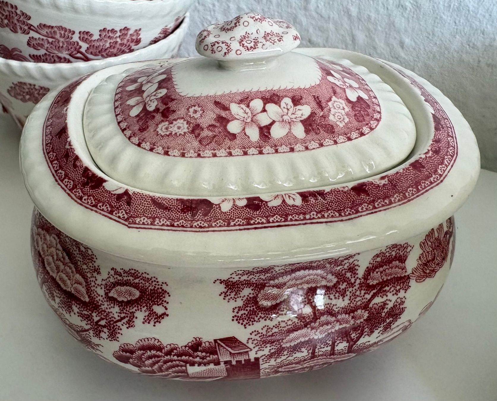 Spode Geschirrsets: Spode Pink Tower Teeservice – Gebraucht aus Zürich von Pam-Creation 4