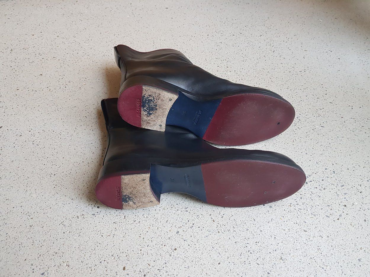 Jil Sander Scarpe da donna: Jil Sander Lederstiefeletten Grösse 38 – Usato da Basel venduto da chien008 5