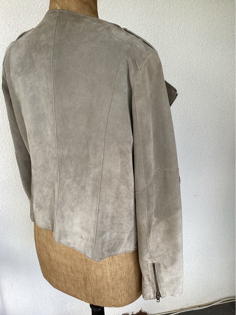 Caroll Jacken: Veste cuir velours CAROLLE taille 44 – Gebraucht aus Agiez von Beve15 5