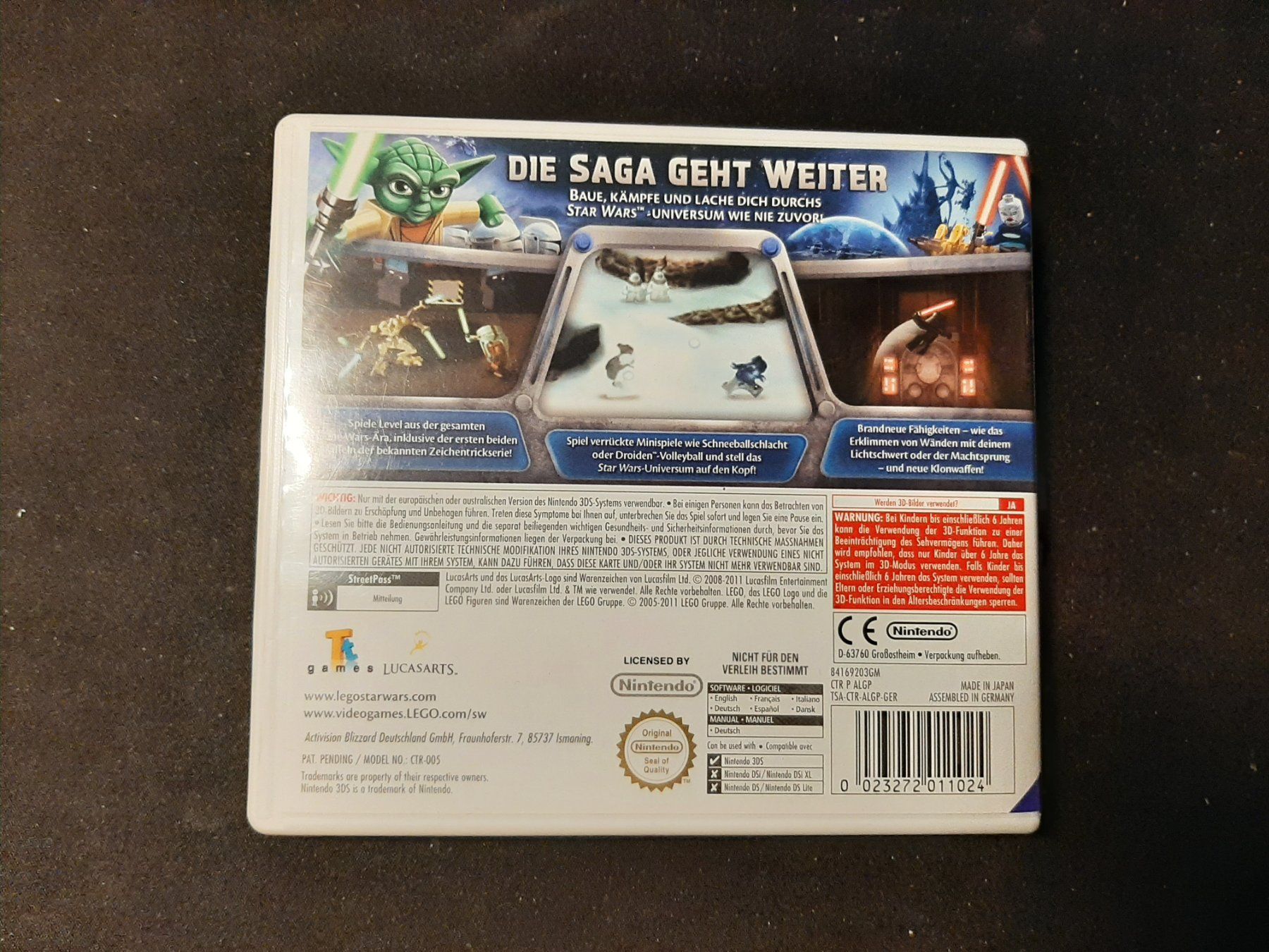 Lego Giochi: Lego Star Wars 3 für 3DS – Usato da Ried-Muotathal venduto da Kaegi16 2