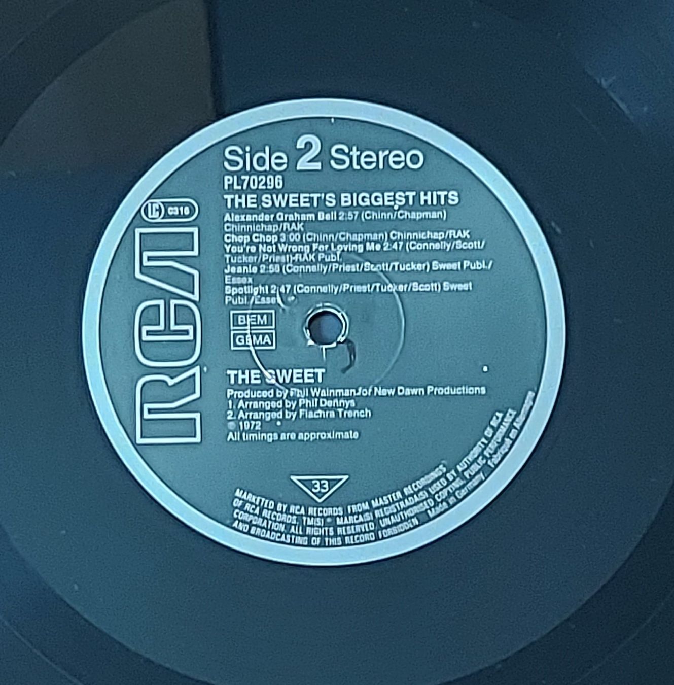 Dischi in vinile: LP - THE SWEET - BIGGEST HITS – Usato da Steckborn venduto da Quo7 2