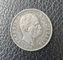 1 Lira 1886 Silber