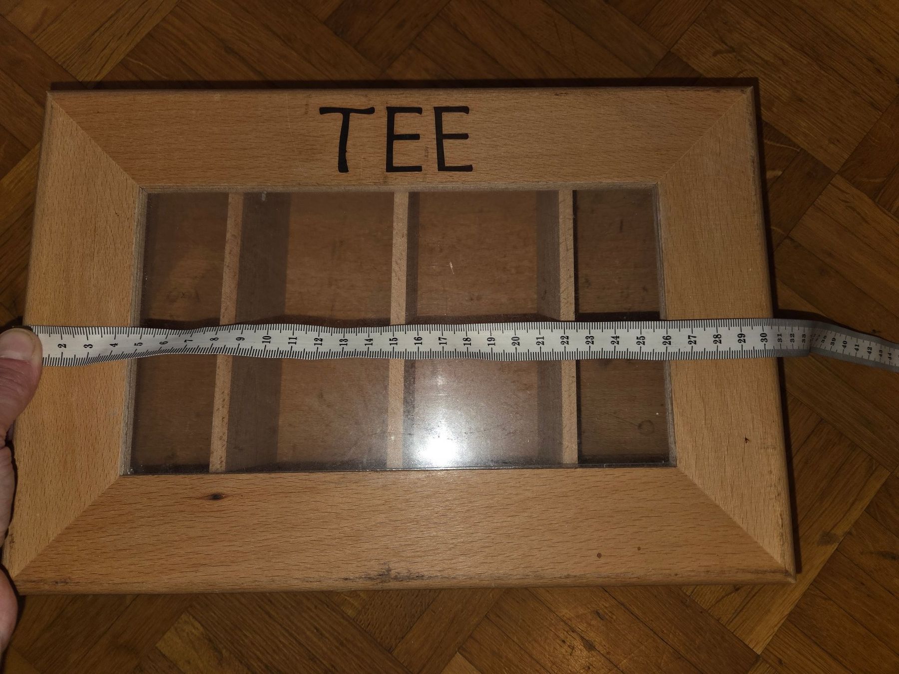 Behälter & Ähnliches: Teebeutelbehälter aus Holz – Gebraucht aus Basel von grandfamily 1