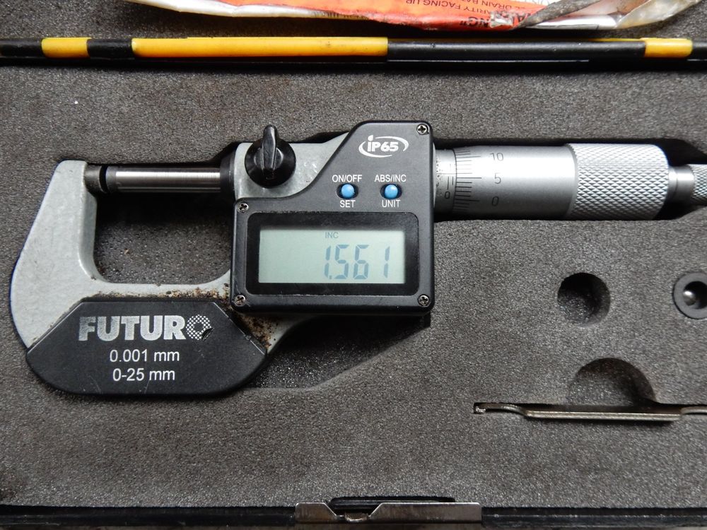 Veraltet Mikrometer 6 Buchstabennull