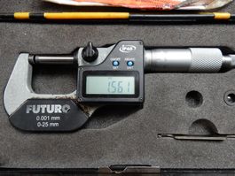 Digital Mikrometer Futuro 0-25mm no Tesa no Mitutoyo
