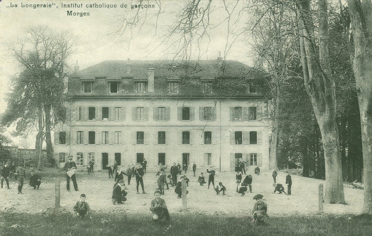 Cartoline postali: Morges - La Longeraie, Institut catholique de garçons – Usato da Chavornay venduto da SupraSenna