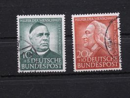 BRD 1953 Helfer der Menschheit IV gest.