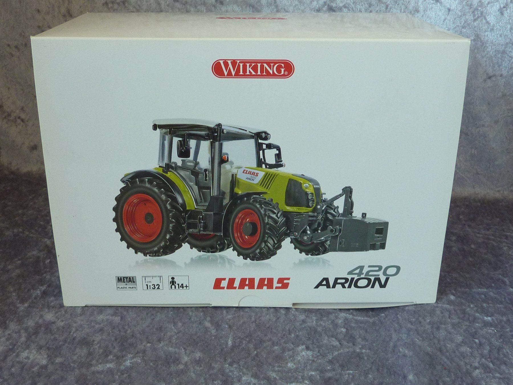 Wiking Modellbausätze & Standmodelle: Traktor Claas Arion 420 1:32 – Neu (gemäss Beschreibung) aus Dürrenäsch von modellautos4you